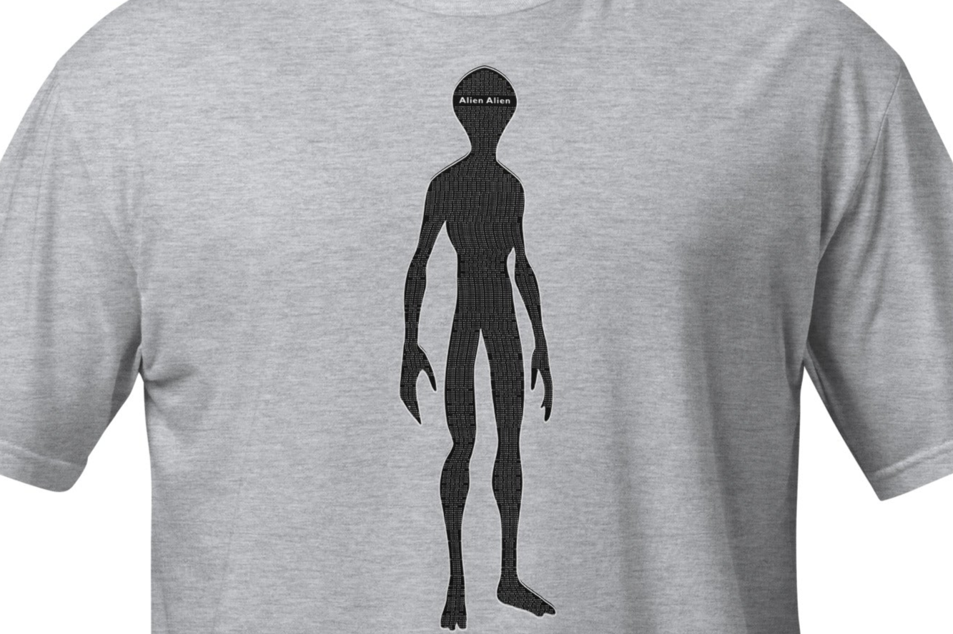 Alien shirt